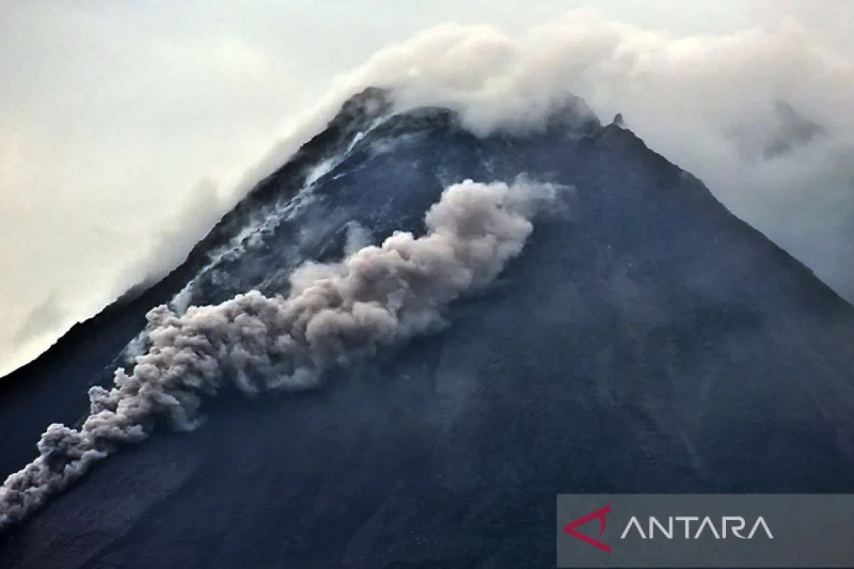 Gunung Merapi Luncurkan Awan Panas Guguran Sejauh 1,5 Km