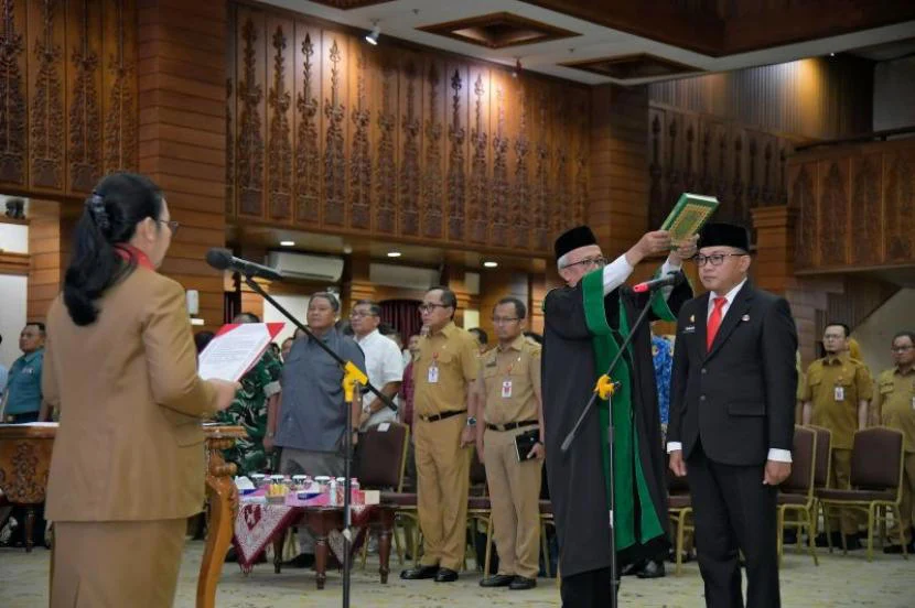 Handi Priyanto Resmi Menjabat Sekretaris Daerah Kota Semarang