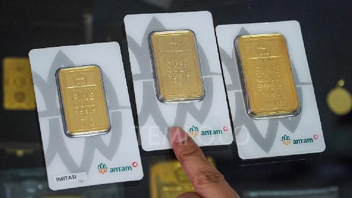 Harga Emas Antam Turun Rp 1.000 Menjadi Rp 2.795.000 per Gram pada Senin, 4 Mei 2026