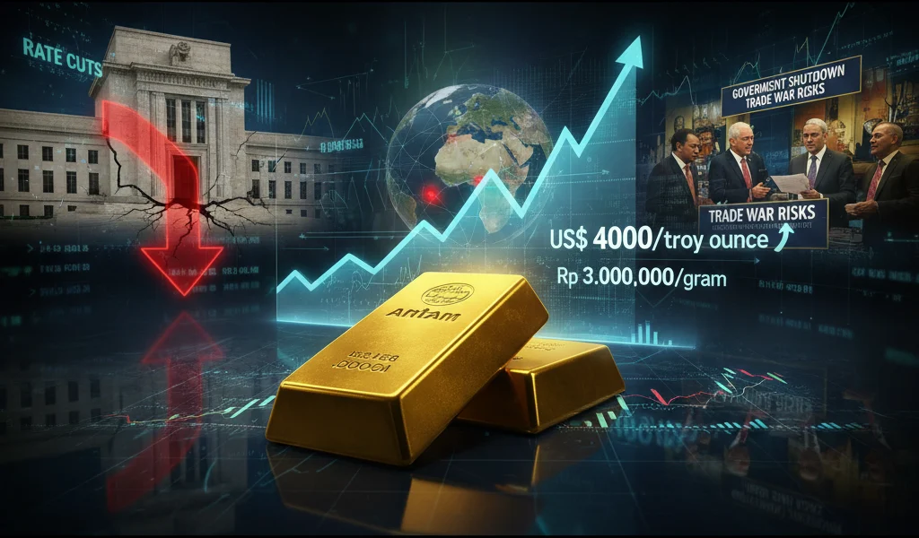 Harga Emas Diprediksi Melonjak Pekan Depan: Analisis Faktor Global dan Kebijakan Suku Bunga