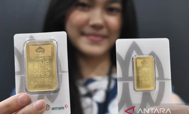 Harga Emas UBS Turun, Galeri24 dan Antam Naik pada Sabtu Pagi Ini