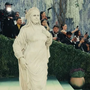 Heidi Klum Tampil Seperti Patung Bergerak di Met Gala 2026