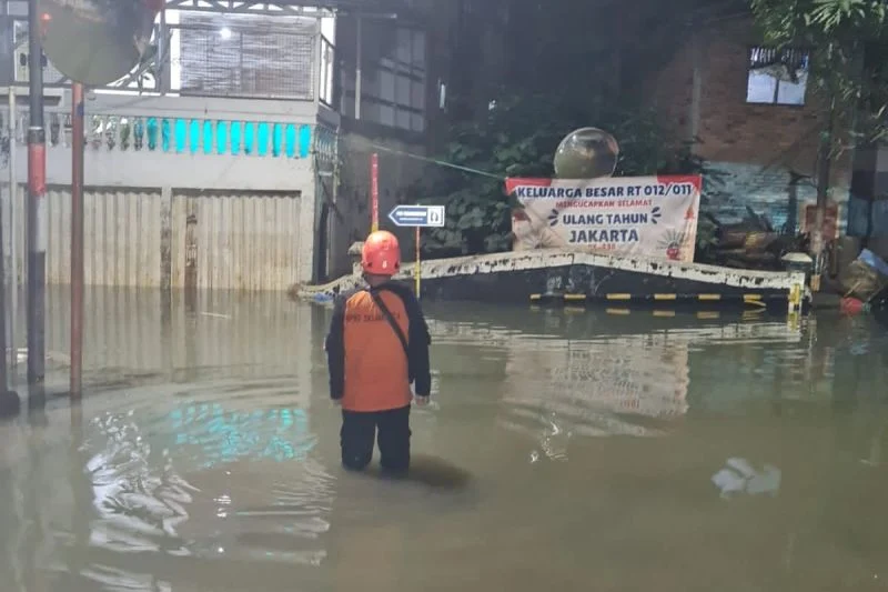 Hujan Deras, 317 Warga Mengungsi Akibat Banjir 80 cm di Kendari