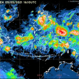 Hujan Ringan Menguasai Ternate, Bengkulu dan Sebaran Cuaca Ekstrem di Indonesia pada 28 Mei 2026