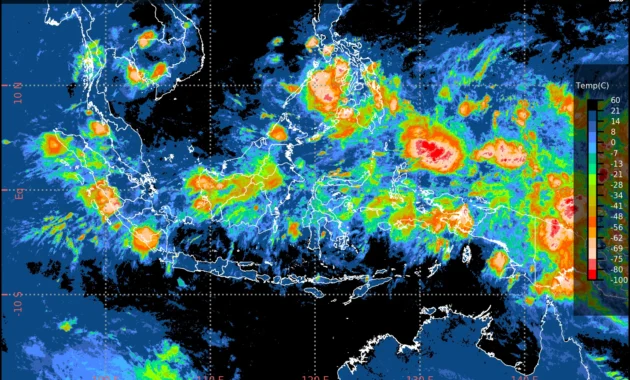 Hujan Ringan Menguasai Ternate, Bengkulu dan Sebaran Cuaca Ekstrem di Indonesia pada 28 Mei 2026