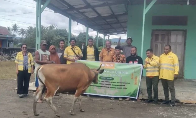 Idul Adha 1447 H, PT Nusa Halmahera Minerals Salurkan 66 Ekor Sapi untuk Masyarakat Lingkar Tambang Idul Adha 1447 H, PT Nusa Halmahera Minerals Salurkan 66 Ekor Sapi untuk Masyarakat Lingkar Tambang