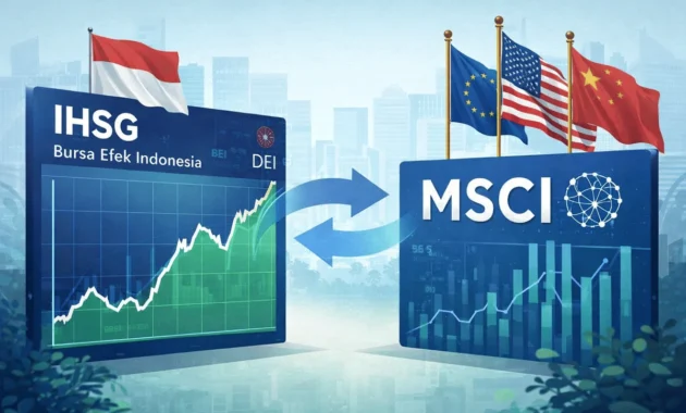 IHSG Terjun ke Zona Merah Usai MSCI Umumkan Kebijakan Baru, Investor Siaga!