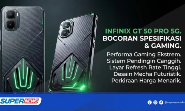 Infinix GT 50 Pro: Spesifikasi Gaming Premium yang Siap Menyaingi Flagship Global