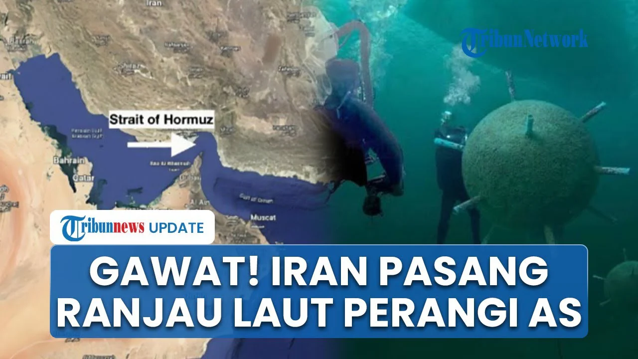 Iran Pasang Jebakan Ranjau Laut di Selat Hormuz: Ancaman Mematikan bagi Kapal Perang AS