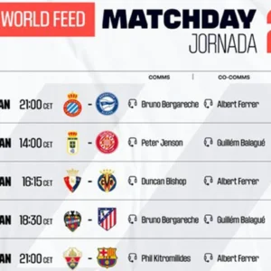 Jadwal Liga Spanyol: Barcelona Berpeluang Kunci Gelar pada El Clasico