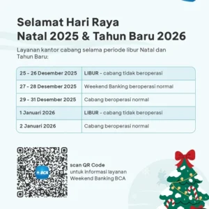 Jadwal Operasional BCA saat Libur Idul Adha, Waisak, dan Hari Lahir Pancasila 2026, Simak Jadwal Lengkapnya