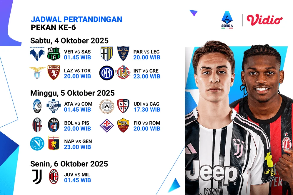 Jadwal Serie A 2025/2026: Laga Krusial di Pekan Akhir Musim dan Siaran Langsung