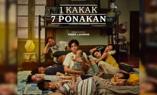 Jadwal Spesial 7 Kota: Film "1 Kakak 7 Ponakan" Siap Mengguncang Layar Lebar Indonesia