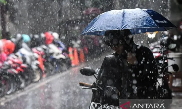 Jakarta Bakal Dilanda Hujan pada Minggu Sore