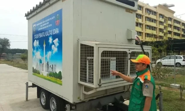 Jakarta Barat Pasang Alat Pemantau Kualitas Udara di Dua Lokasi Strategis