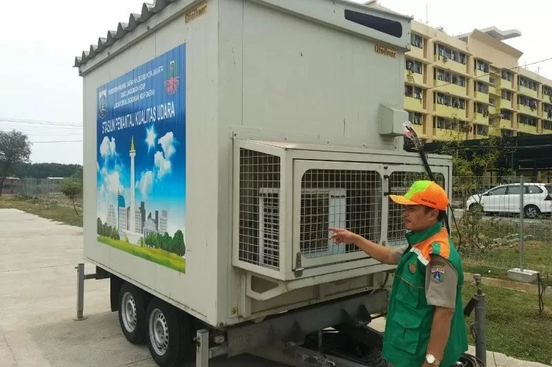 Jakarta Barat Pasang Alat Pemantau Kualitas Udara di Dua Lokasi Strategis