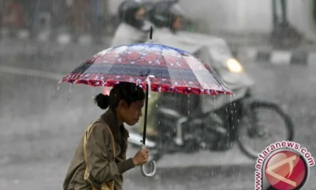 Jakarta Diperkirakan Hujan Ringan pada Jumat Ini
