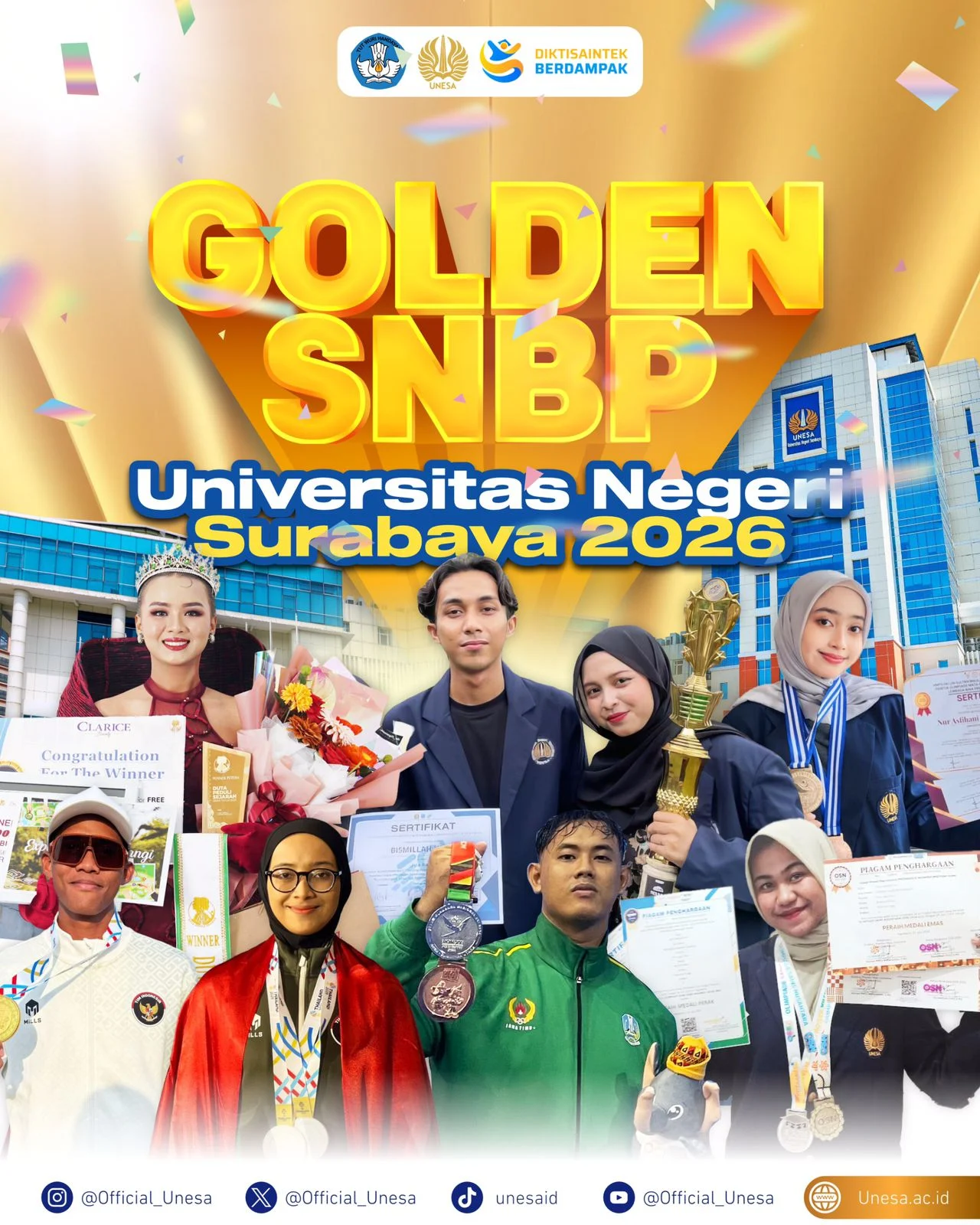 Jalur Mandiri Prestasi Unesa 2026 Buka Peluang Bebas UKT dan Uang Pangkal, Plus Peran Unesa dalam Kajian Keagamaan Nasional