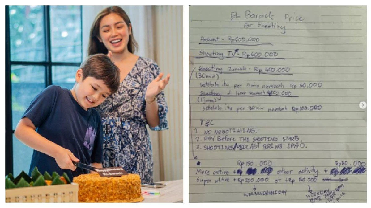 Jessica Iskandar Kaget, El Barack Pasang Tarif Syuting dan Punya Pricelist Sendiri