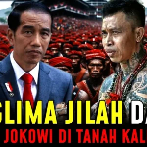 Jokowi Dihajak Panglima Jilah Main Film Dayak, Siap Belajar Akting