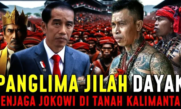 Jokowi Dihajak Panglima Jilah Main Film Dayak, Siap Belajar Akting Jokowi Dihajak Panglima Jilah Main Film Dayak, Siap Belajar Akting
