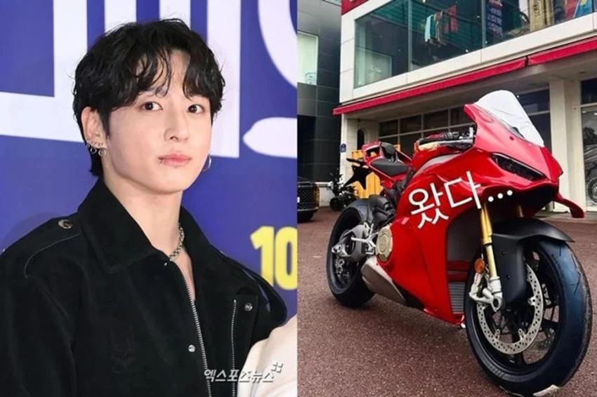 Jungkook BTS Pamer Motor Baru Setelah Holigan Bike Challenge Viral