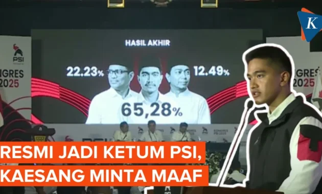 Kaesang Minta Kader Lengkapi Struktur Sampai Bawah, Bersiap untuk Pemilu 2029