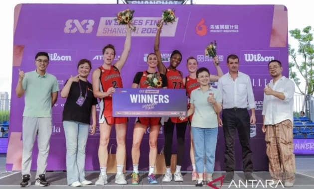 Kanada Juara FIBA 3x3 Women’s Series Shanghai Usai Laga Dramatis