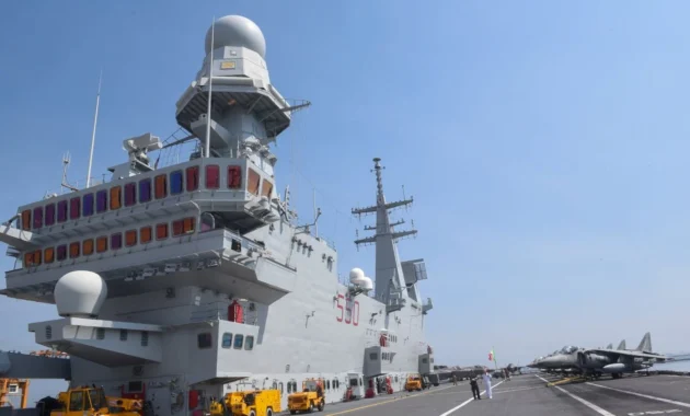 Kapal Induk Garibaldi Segera Tiba, TNI AL Siapkan Pangkalan Strategis