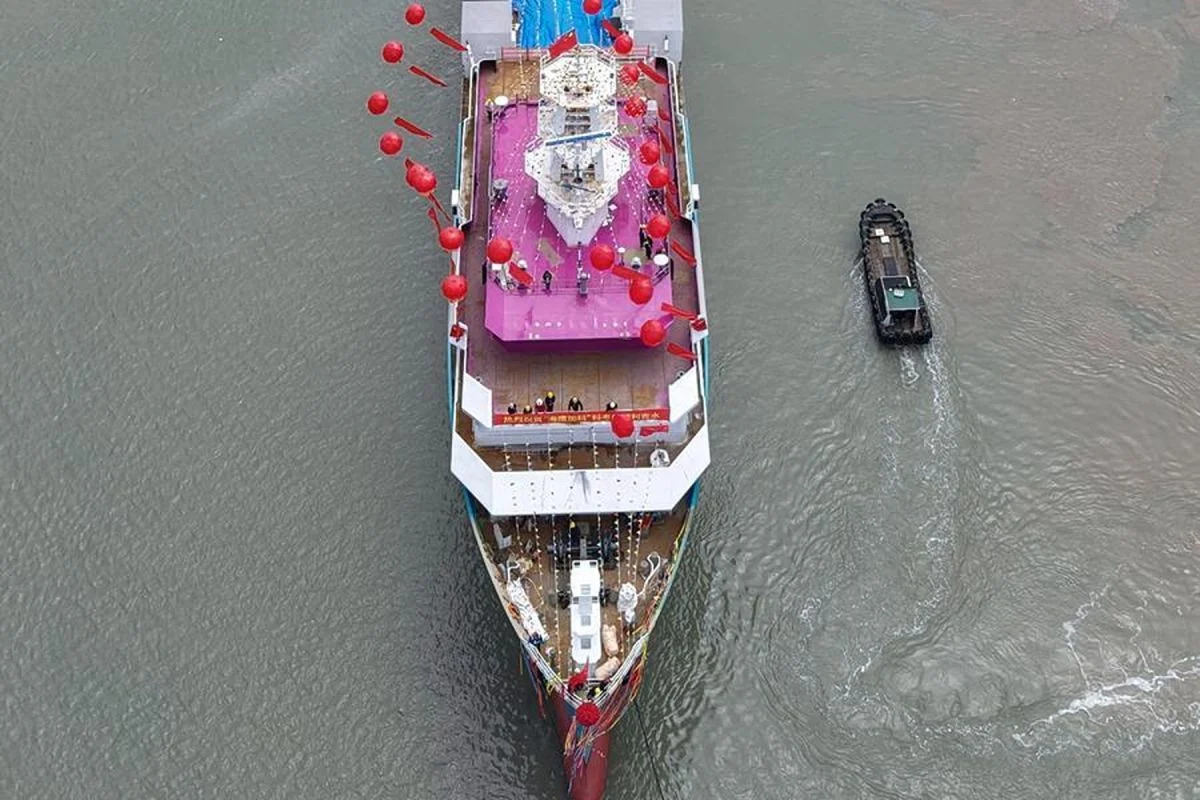 Kapal Penelitian Ilmiah Pertama China yang Didanai Swasta Mulai Berlayar