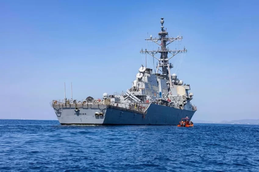 Kapal Perang USS Higgins Amerika Ngadat Berjam-jam di Indo-Pasifik, Penyebab Masih Misteri
