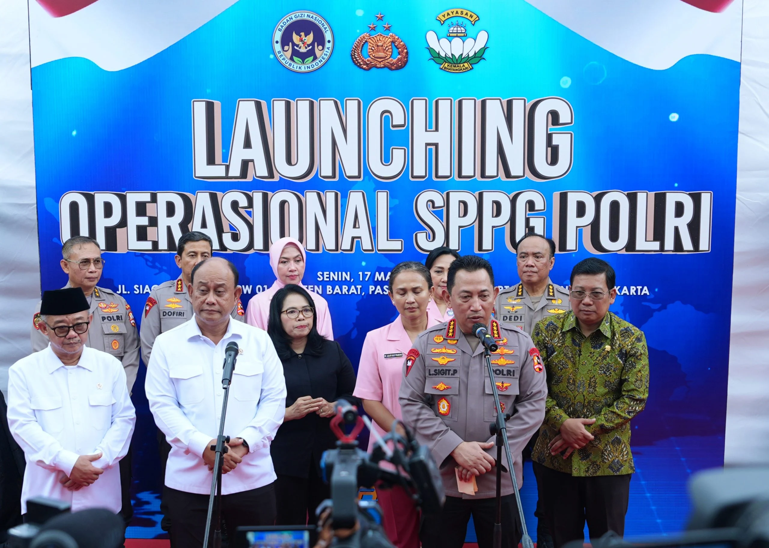 Kapolri Ungkap Progres SPPG, Polri Siapkan 1.500 Unit untuk Program Makan Bergizi Gratis