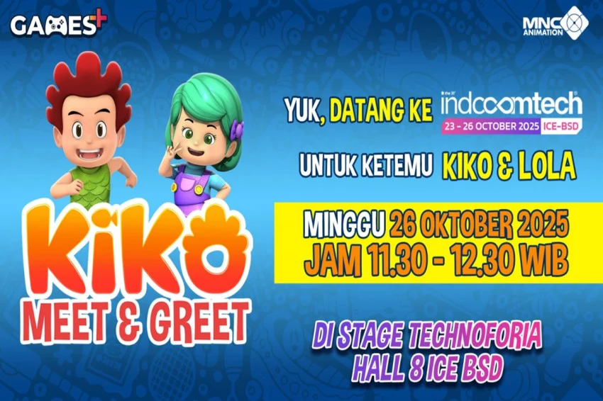 Karakter Animasi Kiko Hadir dalam Activity Book, Kolaborasi MNC Animation dan Gramedia