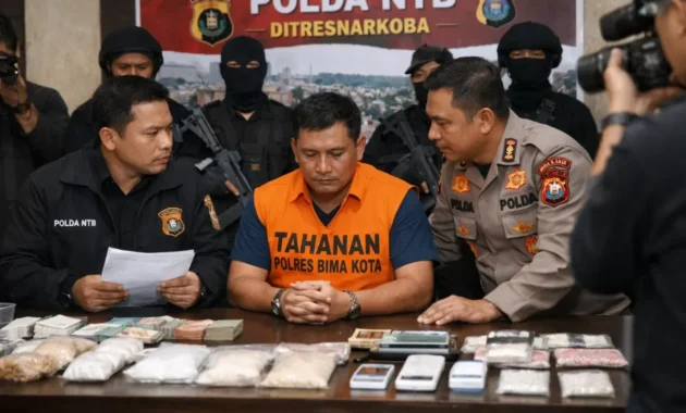 Kasat Resnarkoba Polres Kutai Kartanegara Ditangkap Terkait Kasus Narkotika
