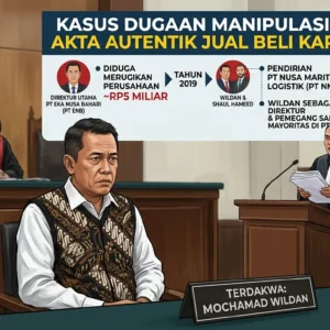 Kasus Akta Palsu Jual Beli Kapal, Hakim Vonis Ringan Terdakwa Tapi Pelapor Dinyatakan Terlibat