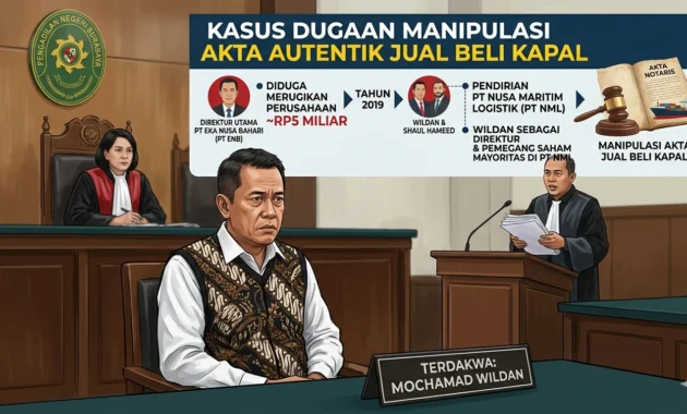 Kasus Akta Palsu Jual Beli Kapal, Hakim Vonis Ringan Terdakwa Tapi Pelapor Dinyatakan Terlibat Kasus Akta Palsu Jual Beli Kapal, Hakim Vonis Ringan Terdakwa Tapi Pelapor Dinyatakan Terlibat