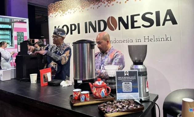 KBRI Helsinki Angkat Kopi Indonesia di Helsinki Coffee Festival, Raih Pasar Finlandia dan Estonia