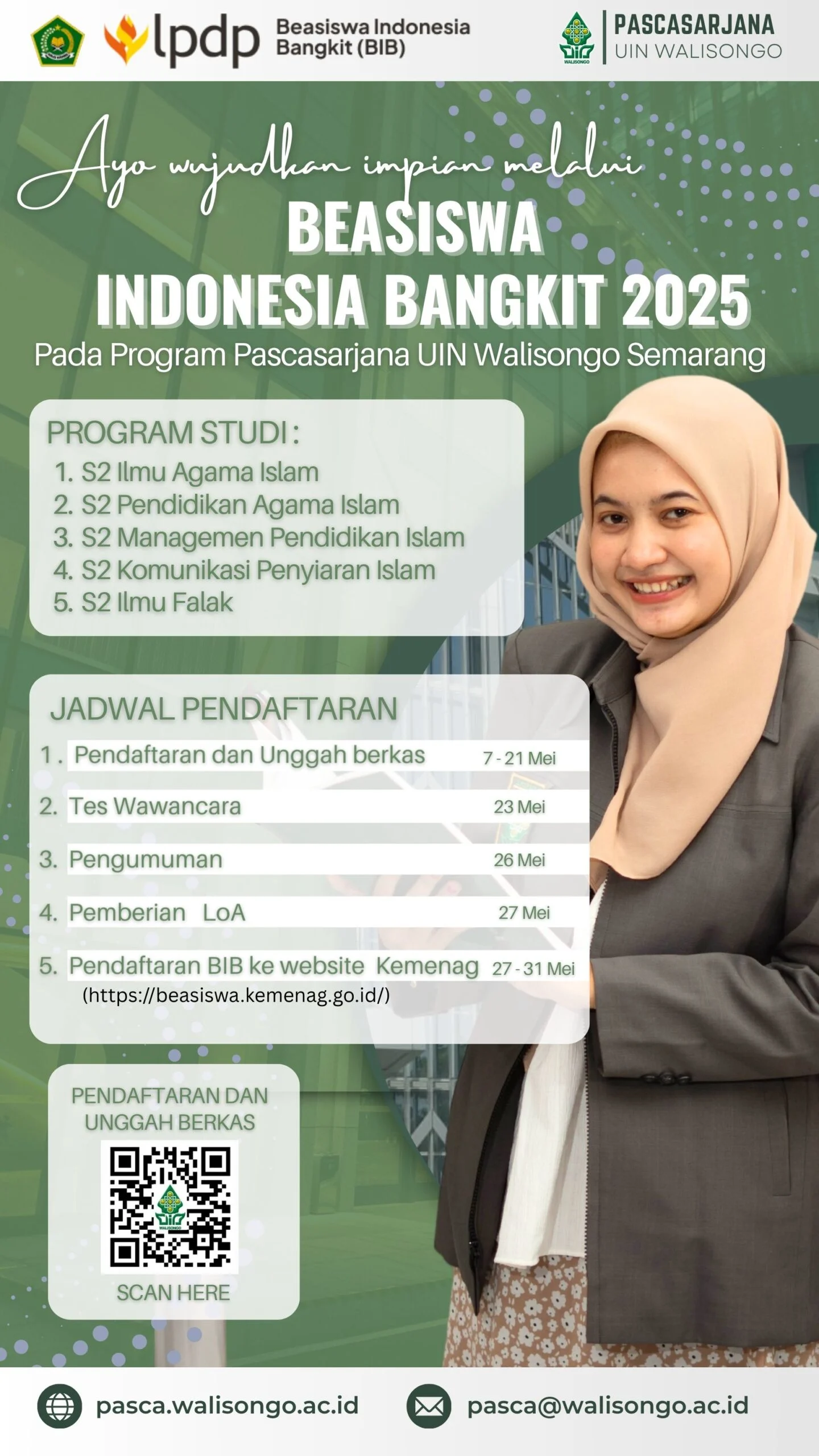 Kemenag Resmi Buka Pendaftaran Beasiswa Indonesia Bangkit 2026, Kesempatan Emas untuk Mahasiswa Nasional
