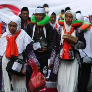 Kemenhaj Cianjur Lepaskan 73 Jamaah Calon Haji dari Polres