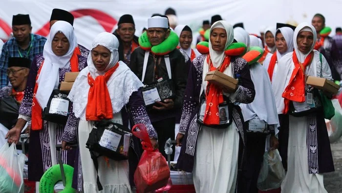 Kemenhaj Cianjur Lepaskan 73 Jamaah Calon Haji dari Polres