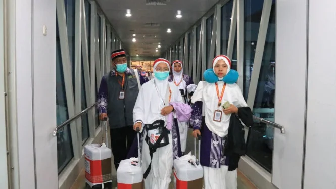 Kemenhaj Tuntaskan Seluruh Pemberangkatan Calon Haji Embarkasi Padang