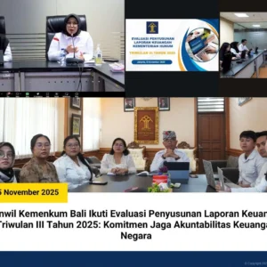 Kemenkum Selesaikan Laporan Keuangan 2025 Tepat Waktu