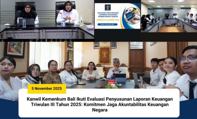 Kemenkum Selesaikan Laporan Keuangan 2025 Tepat Waktu