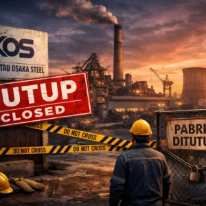 Kemenperin Buka Suara soal Penutupan Krakatau Osaka Steel: Persaingan Efisiensi dengan Baja Tiongkok