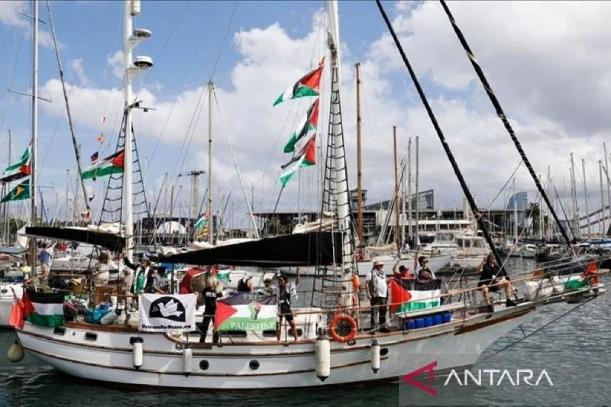 Kemlu: Seluruh WNI Peserta Global Sumud Flotilla ke Gaza Ditangkap Israel