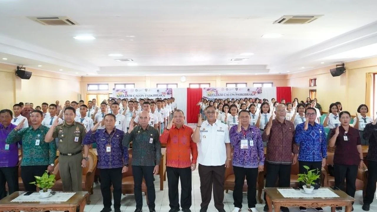 Kesbangpol Bali Gelar Seleksi Paskibraka Provinsi, Siapkan Generasi Muda Berkarakter Kuat