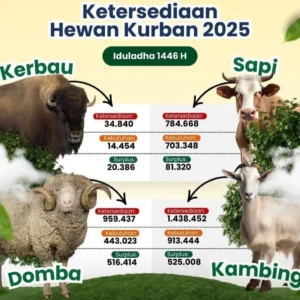 Ketersediaan Hewan Kurban Idul Adha 2026 Aman, Pastikan Kementan