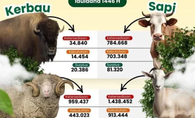 Ketersediaan Hewan Kurban Idul Adha 2026 Aman, Pastikan Kementan