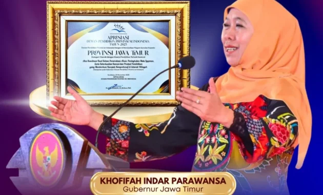 Khofifah Tegaskan "Jatim Cerdas" Jadi Barometer Pendidikan Nasional