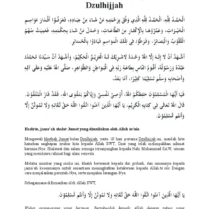 Khutbah Jumat 15 Mei 2026: Pesan Singkat tentang Bulan Dzulhijjah dan Kemuliaan Sang Ayah yang Menggugah Hati